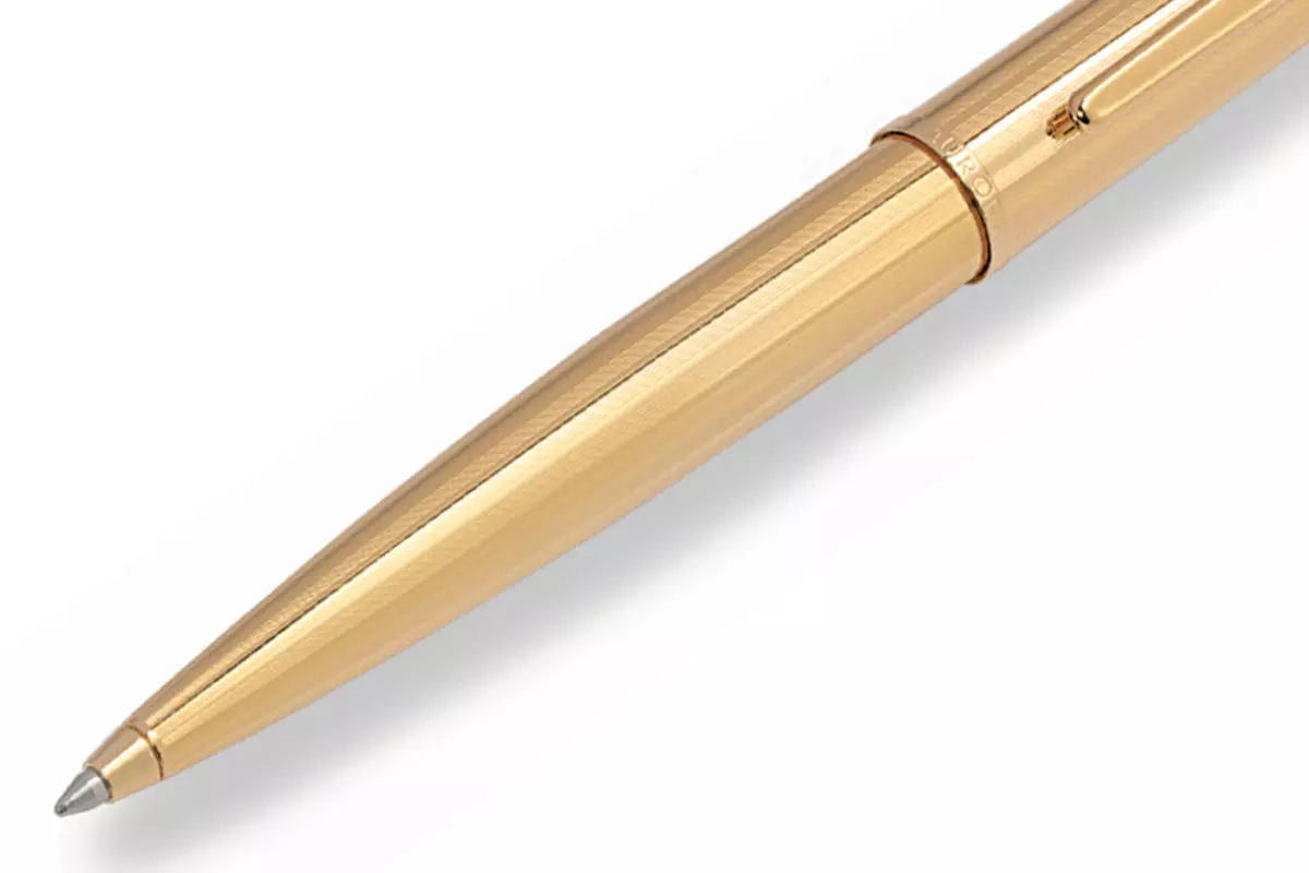 Aurora Style Guilloche Gold-Plated Balpen